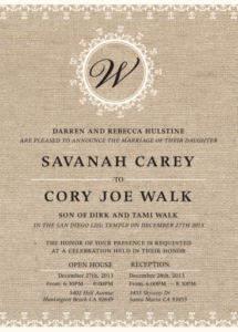 Wedding Invitations Ideas 2021